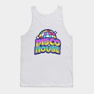 DISCO HOUSE  - Y2K Disco Ball Tank Top